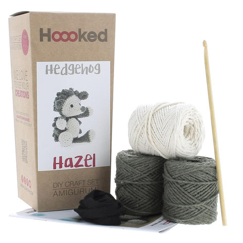 HOOKED AMIGURUMI HEDGEHOG